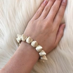 Spiked Stone Bracelet
